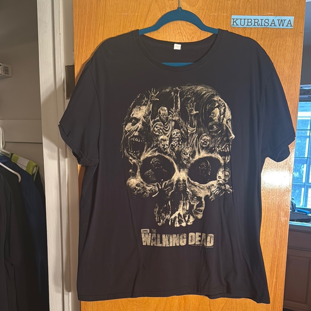 The Walking Dead Skull T-Shirt XL